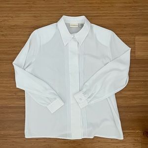 Vintage embroidered button down